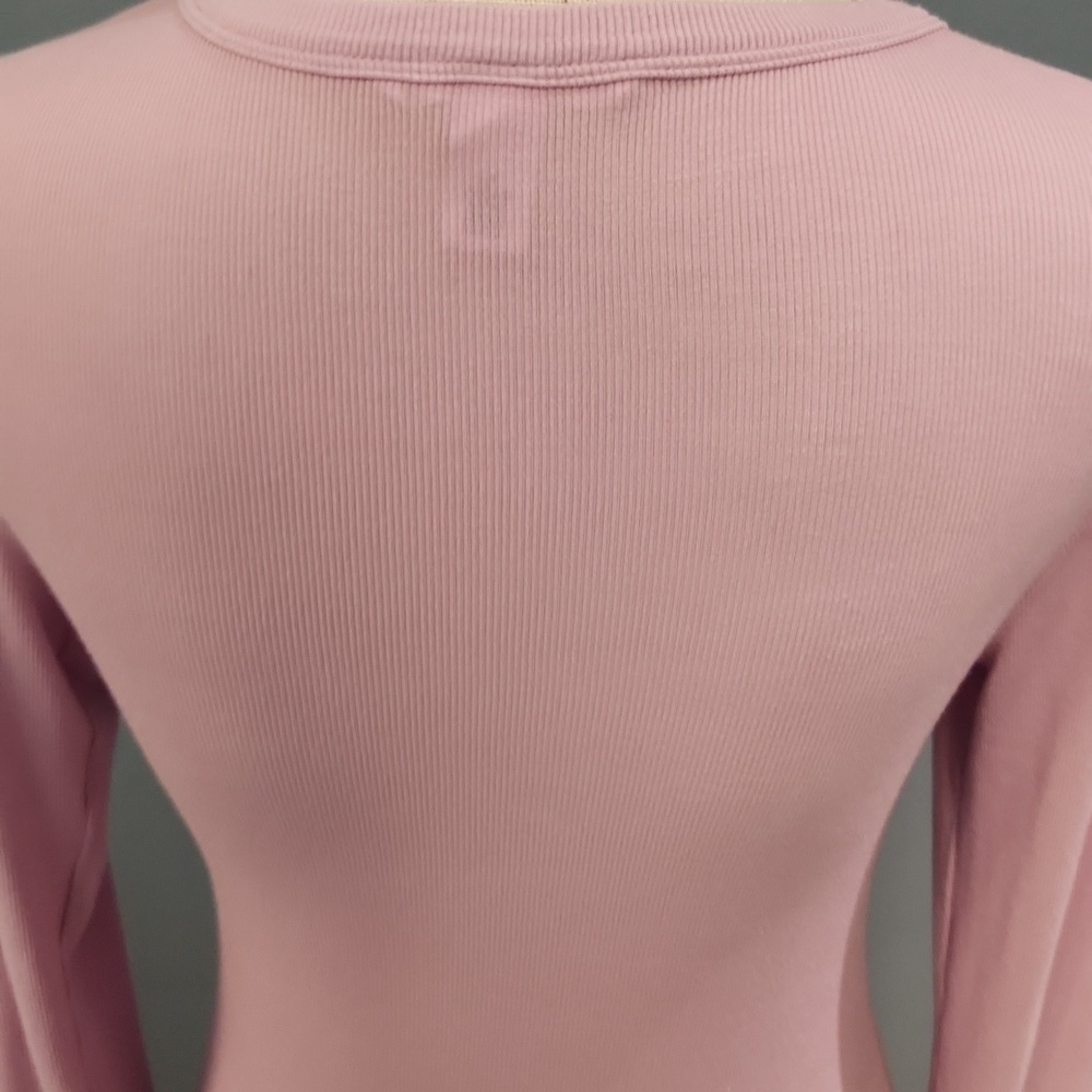 Victoria's Secret Henley Button Down Body Suit Modal Cotton Balletcore Coquette - Picture 5 of 9